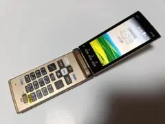 ☆ au かんたんケータイ KYF38 シャンパンゴールド