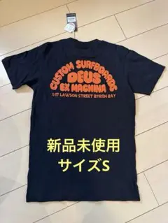 Deus Ex Machina バックプリント Tシャツ Sブラック新品未使用