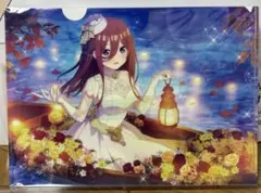 ⭐️五等分の花嫁　ごとぱずストーリー　クリアファイル　中野三玖⭐️