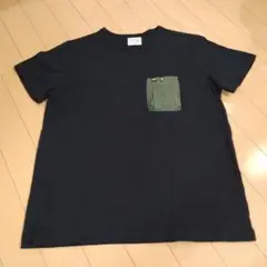 Alpha Industries ブラック Tシャツ M