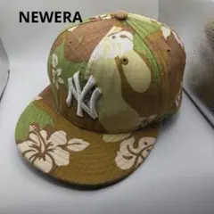 ◆1234 NEWERA　ニューヨークヤンキース　ハイビスカス