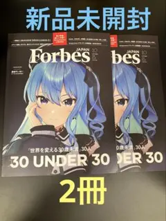 ForbesJAPAN (フォーブスジャパン 10月号）星街すいせい✖️2冊