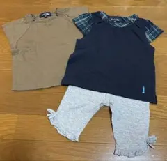 EAST BOY Tシャツ　サイズ90 2枚セット　おまけ（ズボン）付