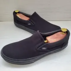 VANS◆スリッポン ブラック 26.5 定番 CLASSIC SLIP-ON