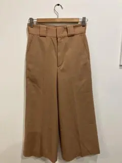 マカフィー トゥモローランド スラックスパンツ ワイドパンツ アンクル丈