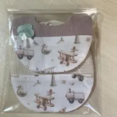 ベビースタイ　ハンドメイド　未使用品 プチギフト　お祝い　ツインズ