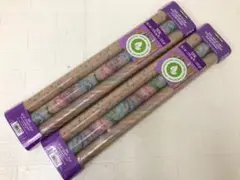 2セット！ カークランド リバーシブル ギフト ラッピング パープル クラフト