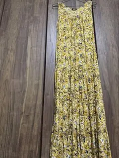 United Arrows 花柄ロングワンピース