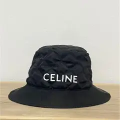 CELINE バケットハット / ナイロンツイル ブラック