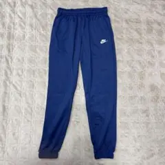 Nike ナイキ 刺繍ロゴ トラックパンツ ジャージ ネイビー 紺色 M