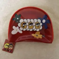 【最終価格】ポーチ Pirako ピラコ 赤 未使用