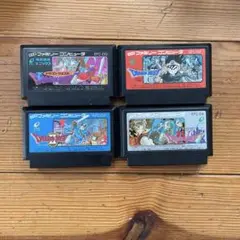 ドラゴンクエスト1234 ドラクエ ファミコンソフト 4本セット
