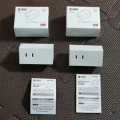 サンワサプライ Wi-Fiスマートプラグ 400-SSA001 2個セット