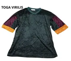 TOGA VIRILIS TOGA ARCHIVES ベロアプルオーバーシャツ