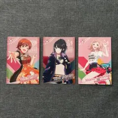 ツアマス 第一弾 コスチューム 3枚セット