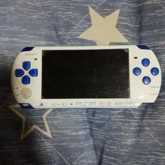 PSP 本体のみ ホワイト/ブルー　付属品なし