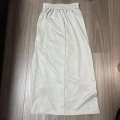 GRL スリット入りロングスカートライトグレー