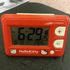 Hello Kitty ラジオコントロール置時計