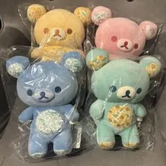 リラックマ GINZA あなたを想うふっくらぬいぐるみ（S） 全4種
