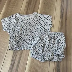 ベビーセットアップ　Tシャツ　ショートパンツ　アニマル柄　80cm