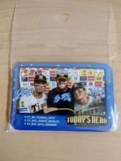 TODAY'S HERO 9/15　 佐藤輝 　ビーズリー　前川　缶バッジ