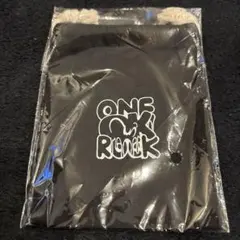 ONE OK ROCK ロゴバッグ 黒　巾着　デトックス　ツアー