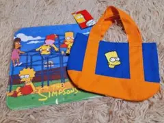 バード・シンプソンズ　P刺繍ミニバッグとタオルハンカチ