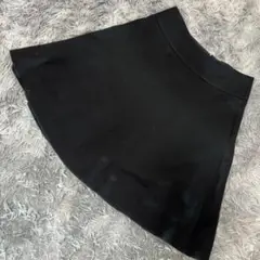 ✨良品✨ INDIVI ミニスカート 台形 ブラック シンプル サイズ38