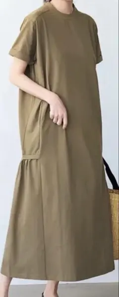 新品プラネットサーフＵＶサイドギャザーワンピース
