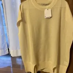 ルカ　半袖　リネン混