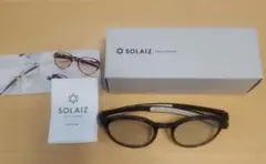 SOLAIZ ブラックサングラス 付属品完備