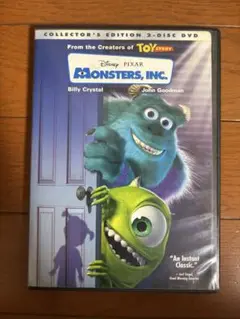 外国版　モンスターズ・インク　DVD　2枚組　アニメ　ディズニー　ピクサー