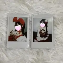 きゅるりんってしてみて 逃げ水あむ チェキ