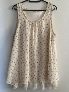 森ガール 小花柄チュニック