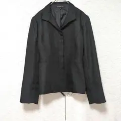 【セレブイスト】ジャケット　ブラック　ベルト付き　Lサイズ
