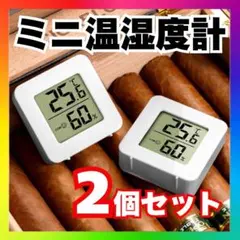 【2個セット】デジタル温湿度計 室内 湿度計 ミニモニター 熱中症対策　pye