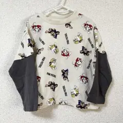 美品　パウパトロール　綿100% ロンT 90cm 長袖　チェイス