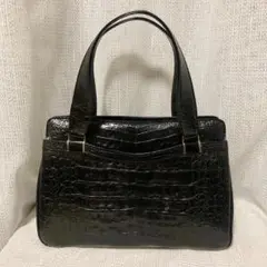 【ランクS】クロコダイル ハンドバッグ