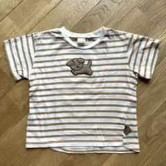 プティマイン スナッフィー ボーダー tシャツ 100
