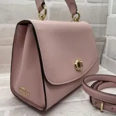 ⭐︎美品⭐︎コーチ　2way ショルダーバッグ　ハンドバッグ　ターンロック　レザー
