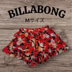 BILLABONG フラワープリント フリル Mサイズ ショートパンツ