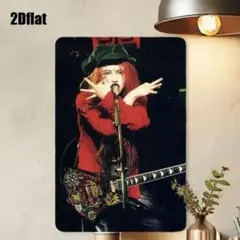 x japan【HIDE】看板　メタルサインプレート