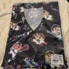 ホークスクレヨンしんちゃんアロハシャツMサイズ