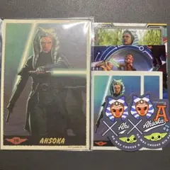 スターウォーズ　アソーカ　カード、ステッカー