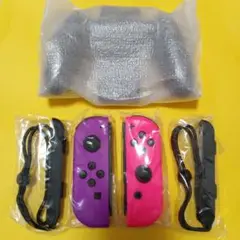 ジョイコンL/R ネオンパープル/ネオンピンク 新品未使用未開封