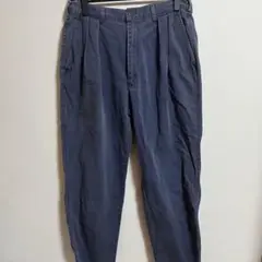 Polo by Ralph Lauren パンツ ネイビー プリーツ USA産