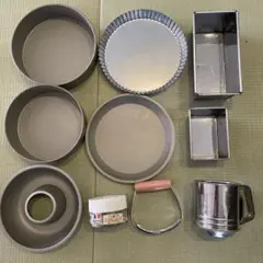 製菓道具10点