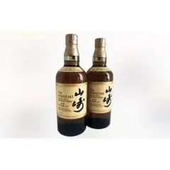 山崎12年SINGLE MALT JAPANESE WHISKY「希少」2本