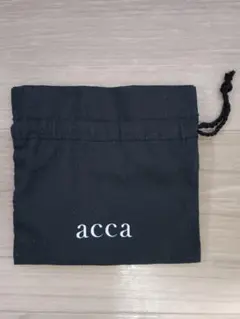 acca 黒 巾着袋