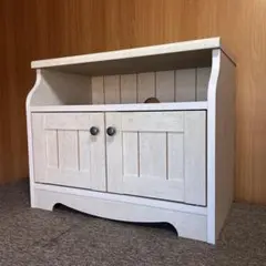 ニトリ フレンチカントリー風 ローボード リズバレー SLM59 WH テレビ台
